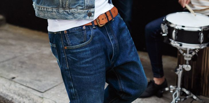 как носить мужские джинсы