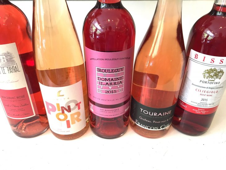 производство розового вина