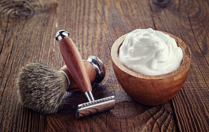 coconut shaving cream