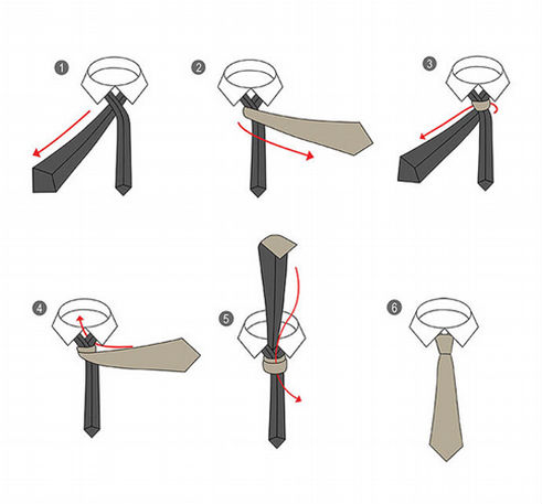 как завязать узкий галстук малым узлом