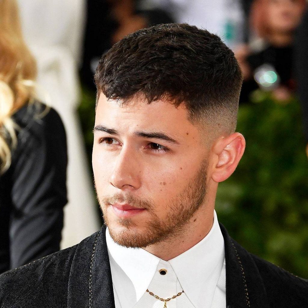 Nick jonas haircut