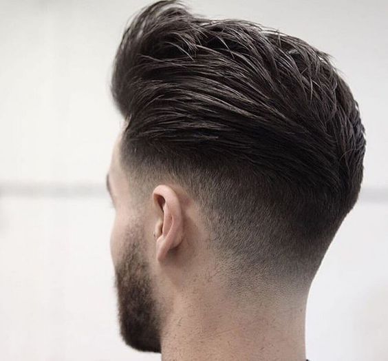 мужская стрижка канадка на жесткие средние волосы