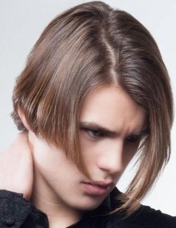 мужская стрижка каре на жесткие длинные волосы