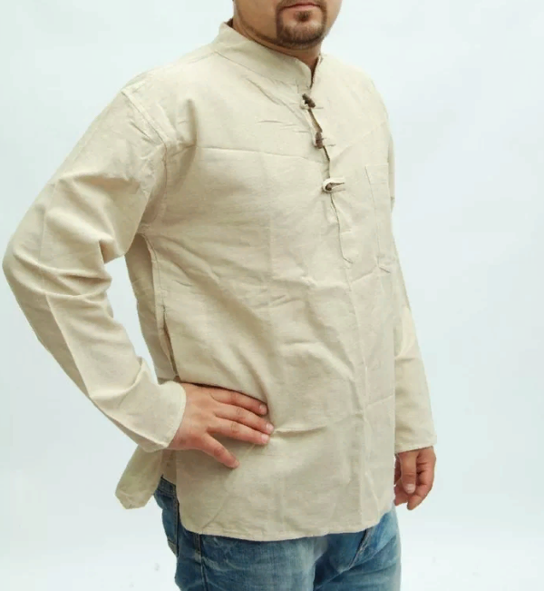 мужские рубашки навыпуск из египетского хлопка