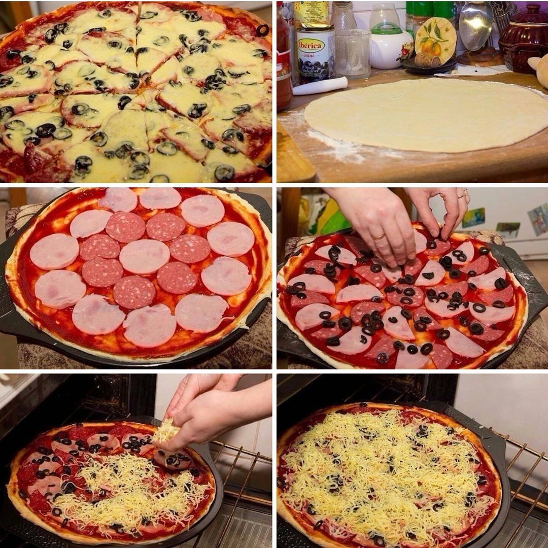 Особенности приготовления пиццы