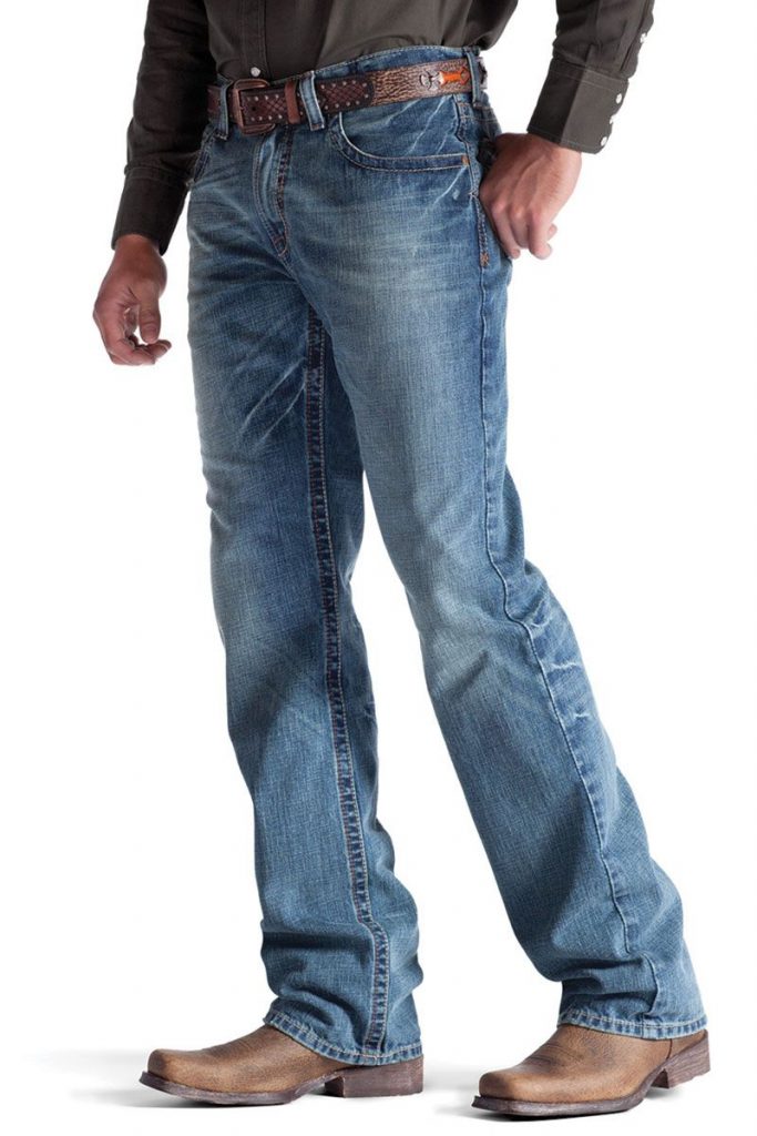 Ковбойские (Boot cut) джинсы