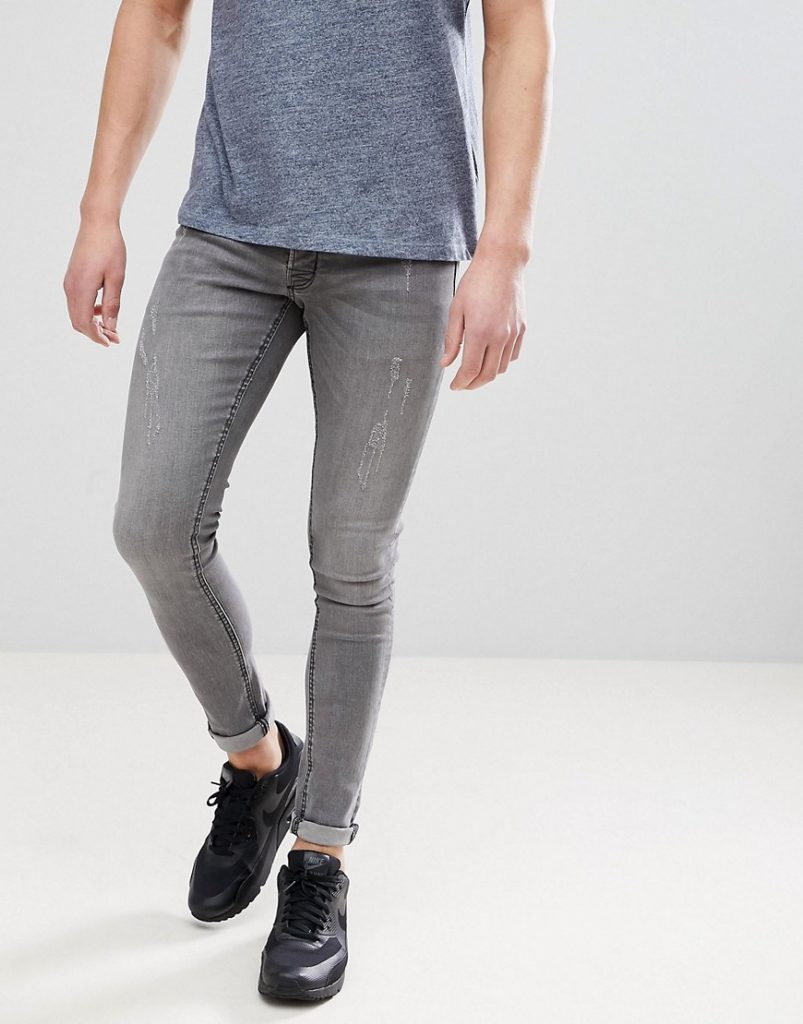 Мужские облегающие джинсы (Slim fit)