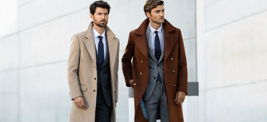 Виды мужских пальто