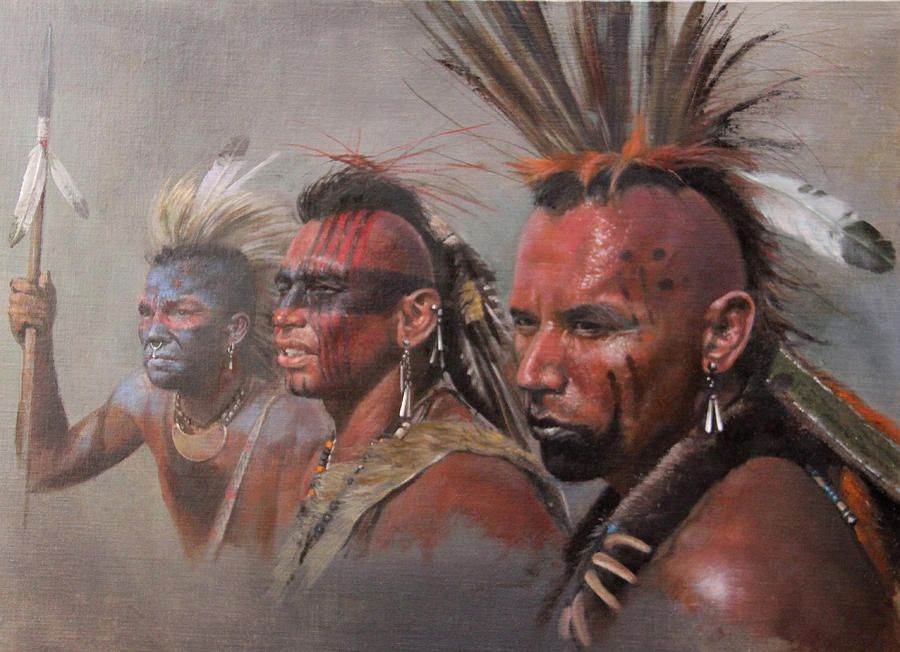 Индейцы племени могавк