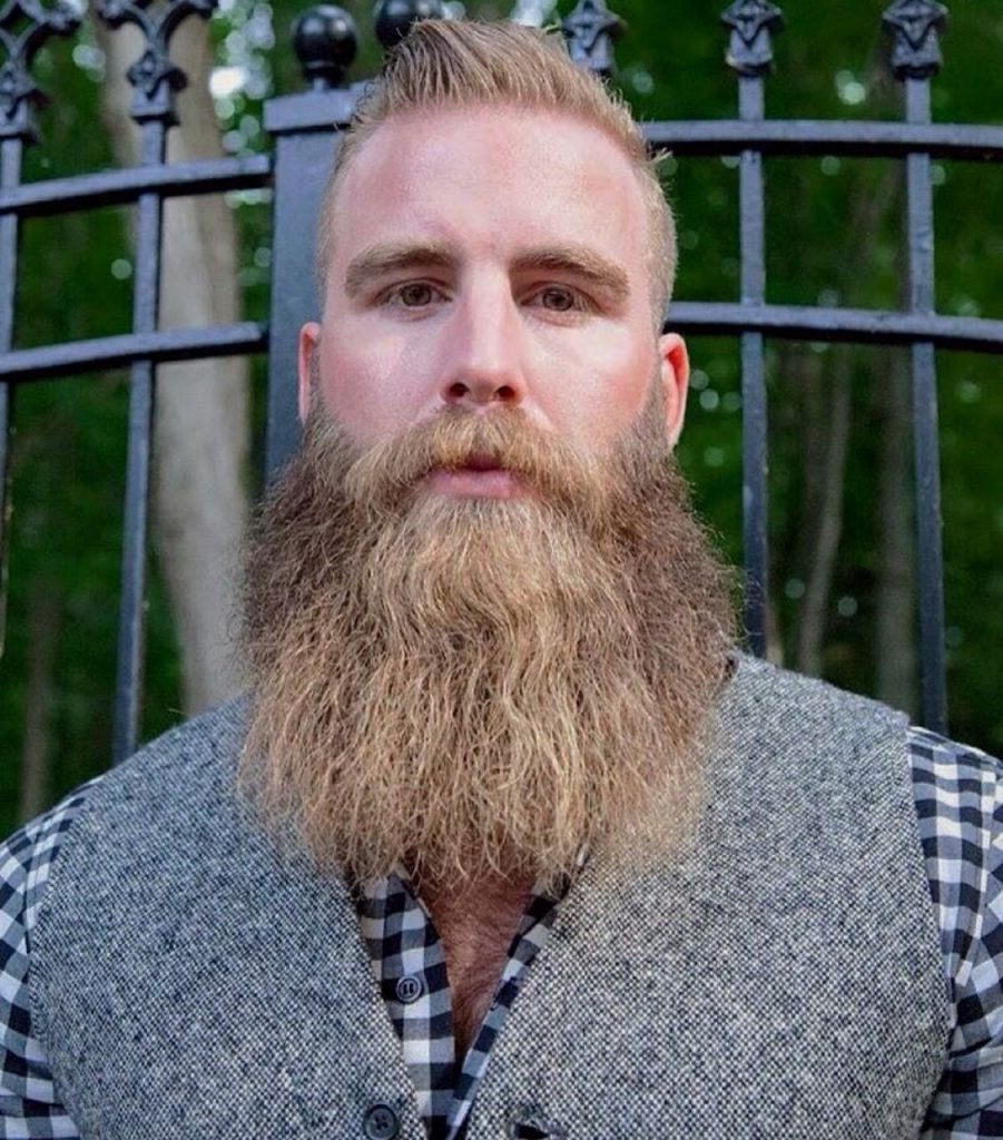 Борода викинга с усами