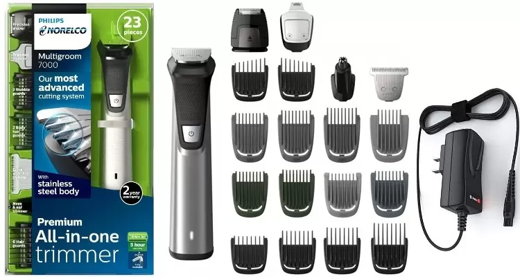 Philips Norelco MG7750 Face Styler Grooming Kit