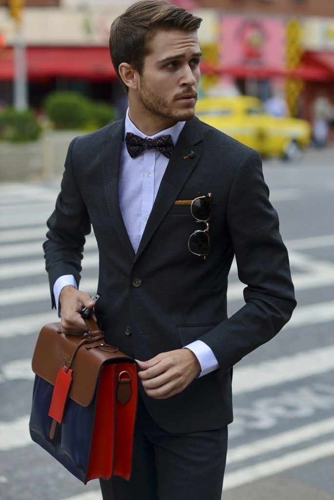 Стильные мужские образы с галстуками