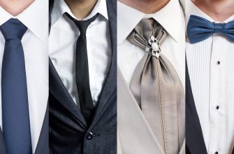 виды галстуков