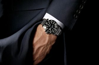 Часы на руке мужчины
